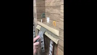 ✅ Полка узкая 22мм с заусовкой в нише душевой зоны.