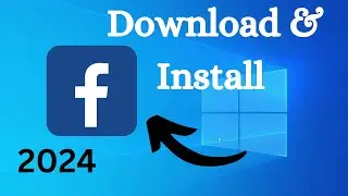 How to install Facebook app in laptop/Desktop PC 2024 || Download Facebook in PC Windows 11,10,8