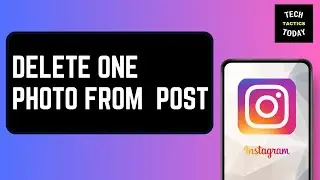 Instagram How to Delete One Photo From Post