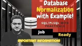 9 What is database normalization | Normalization in DBMS