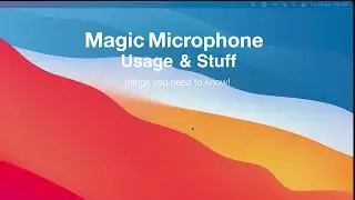 Introducing: Magic Microhpone (aka: mute & push to talk)