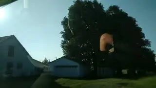 A water tower with H&P markers