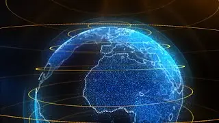 3D Globe | BanyaBasak | 3D Globe Animation After Effects | 3D Earth Rotating