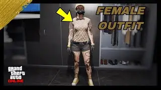 GTA 5 ONLINE - FEMALE TRYHARD RNG SKINNY CANVAS SHOES OUTFIT TUTORIAL