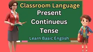 Classroom Language |Learn Basic Grammar| 