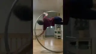 Cyr Wheel acrobatics