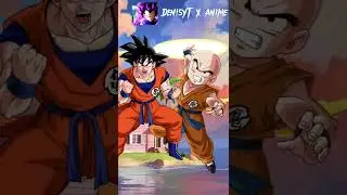 Who is strongest (Krillin vs Goku)#shorts #shorts #shorts #anime #goku #dragonball #krillin