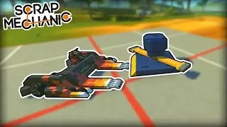 We Battled Battlebots with Other Battlebots in a Battle! (Scrap Mechanic Gameplay)