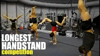 LONGEST HANDSTAND COMPETITION! Ep.2