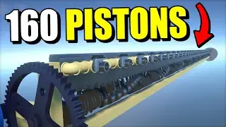 I Built a Piston Engine with 160 Cylinders...