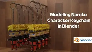 Blender 3D - Modeling Naruto Character Keychain
