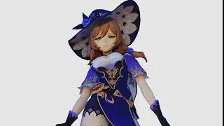 MMD x Genshin Impact - Ghost Dance Meme