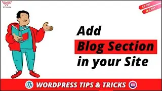How to Add Blog Section 📝 🗂️  in WordPress | 2022 | Free WordPress Course | Tips