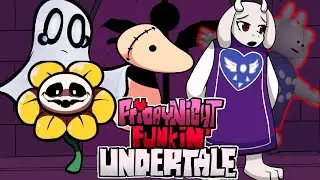 Friday Night Funkin': Undertale (Ruins Demo) - VS Flowey, Toriel, Napstablook | FNF MODS