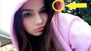 The girl took a selfie for her friends, and when they looked closely, they almost went crazy!