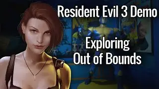 Exploring Inaccessible Areas in Resident Evil 3 Demo (mod)