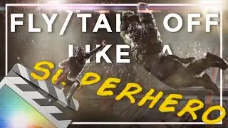 How to FLY/TAKE OFF like a SUPERHERO in Final Cut Pro