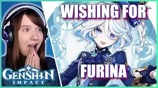 WISHING FOR FURINA - Genshin Impact PS5 Gameplay