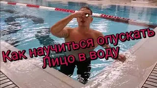 Как научиться опускать лицо в воду и выдыхать воздух под водой 