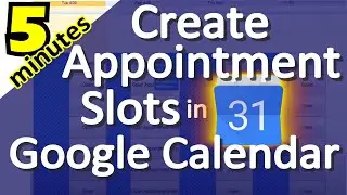 How to Create Appointment Slots in Google Calendar for Teachers, Parents, and Students