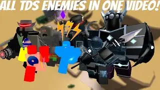 ALL TDS ENEMIES (Tower Defense Simulator)