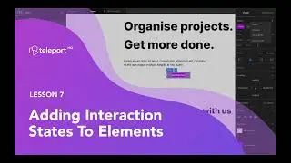 7. How to add interaction states in Teleport