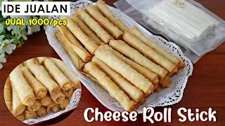 CUMA DIGULUNG DOANG JADI CUAN! RESEP PANGSIT KEJU GULUNG