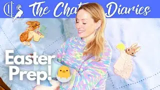 EASTER PREPARATIONS at the CHATEAU + Easter Crafts: making Bunny Napkins 🐣