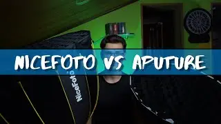 Aputure Mini Dome II vs. Nicefoto 70cm Softbox