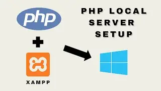 How to setup a PHP local server with XAMPP
