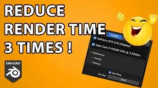 Easily Speed Up Rendering in Blender