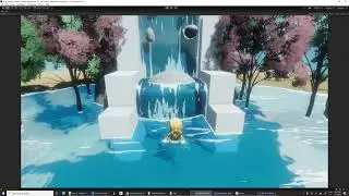 Unity Studio Ghibli water simulation via custom shaders