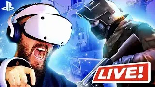 Pavlov VR PSVR 2 Multiplayer Live Stream using KobraVR Vader One Gunstock