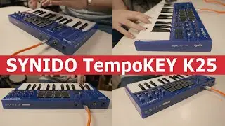 Music Track with SYNIDO TempoKEY K25 Midi Controller