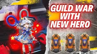 GUILD WAR WITH NEW HERO 😎 CASTLE CLASH