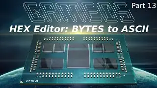 Coding hex editor in x86 assembly for GameOS - Part 2 - converting BYTES to ASCII characters