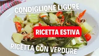 come preparare il condiglione ligure piatto unico tipico nostrano semplice