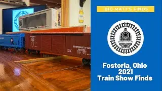 BMT Train Show Haul from the 2021 Fostoria Train Show Lionel Atlas Reefer, Hopper, Boxcar.