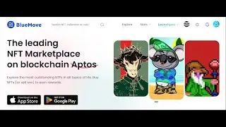 NFT МАРКЕТПЛЕЙС BLUEMOVE на APTOS и SUI будет ДРОП
