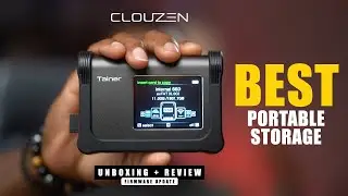 Best Travel Tech EVER - Clouzen Tainer Portable Backup Solution (Unboxing & Review)
