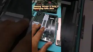 Samsung Galaxy Z Fold 3 Repairing Done Here #mobilerepair #Samsungrepair #zfold3 #professionalrepair