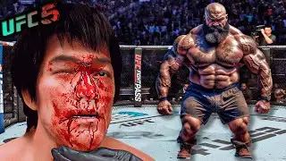 Dwarf Yard Man vs. Bruce Lee (EA sports UFC 5) - Rematch