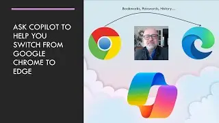 Copilot helping you to swicth from Google Chrome to Edge