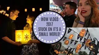 WALT DISNEY WORLD VLOGS 2017 - Day Nine Part 2 - Stuck on It's a Small World!