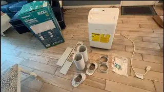 Unboxing the Hisense 8000 BTU Portable Air Conditioner