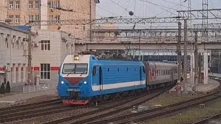 ЭП1М-532 с поездом №135 Махачкала - Санкт-Петербург