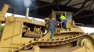 Accensione ACCO DOZER dopo 9 anni il più grande al mondo 2 motori 1300 CV 180 ton