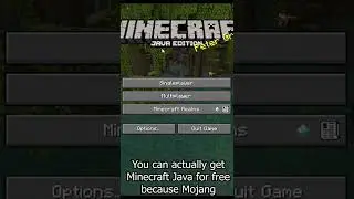 🤔How To Get Minecraft Java For Free! ⛏️ #Shorts