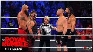 FULL MATCH - Roman Reigns & Brock Lesnar vs. Bray Wyatt & Braun Strowman - WWE Royal Rumble 2023