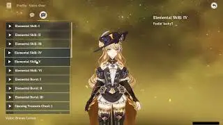 NAVIA BATTLE VOICE LINES (ENGLISH)